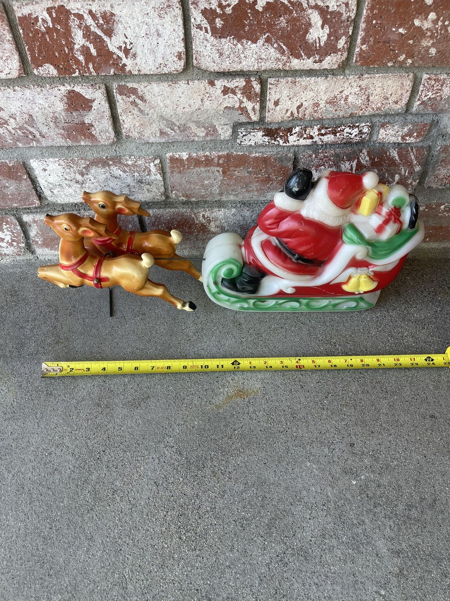 VINTAGE Santa Clause EMPIRE BLOW MOLD 24"