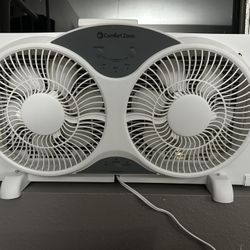 Reversible Window Fan With Remote