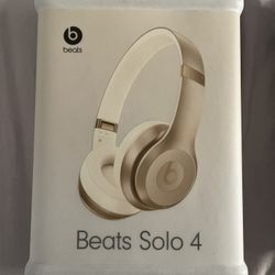 Dre Beats Solo 4s Gold Original 