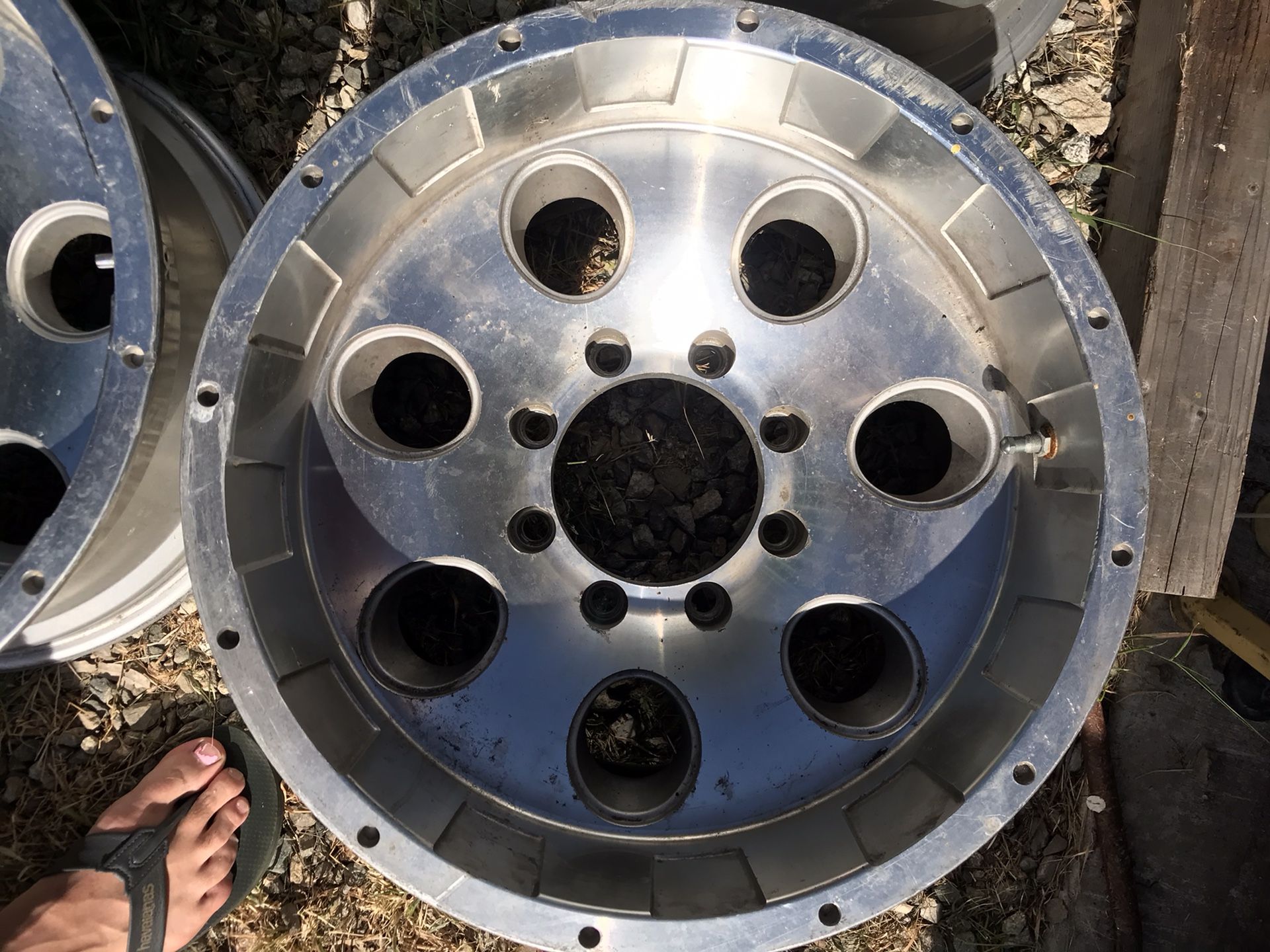 Ford 8 lug rims 8 on 165mm for Sale in Corona, CA - OfferUp