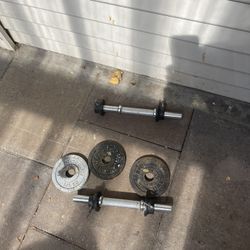 Dumbbell Bar And Weight