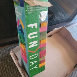 Giant Tumbling Tower Game. Firm Price 