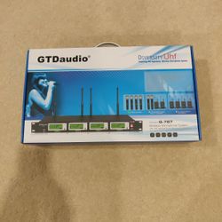 GTD Audio 4 X 800 Adjustable Channels Wireless 450ft