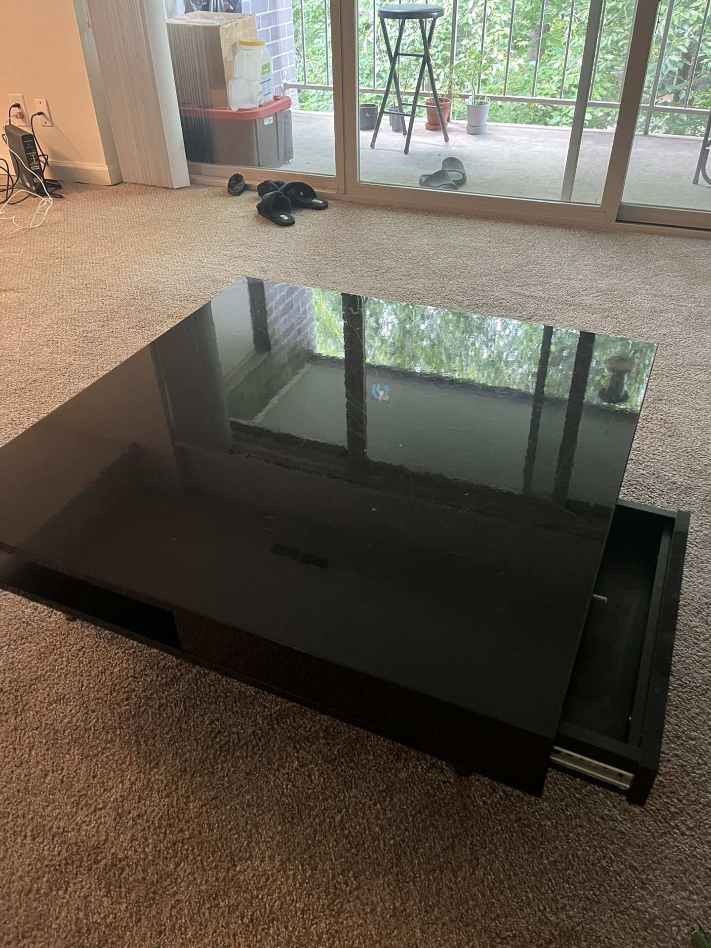 Black Coffee Table