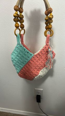 Crochet Bag - Lined