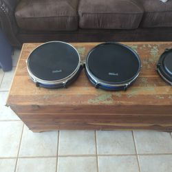 2 Alesis dm10 toms 12.5x3