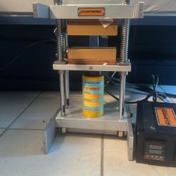 DABPRESS 10 TON DRIPTECH ROSIN PRESS - 3X5 PLATES, 500W With 12 Ton Hydraulic Hand Pump