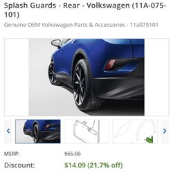 Splash Guards - Rear - Volkswagen (11A-075-101)