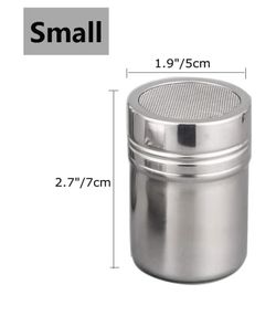 Sugar Powder Shaker Stainless With Lid