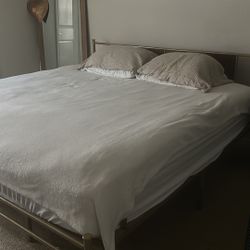 King Size Bed Frame And Mattress 