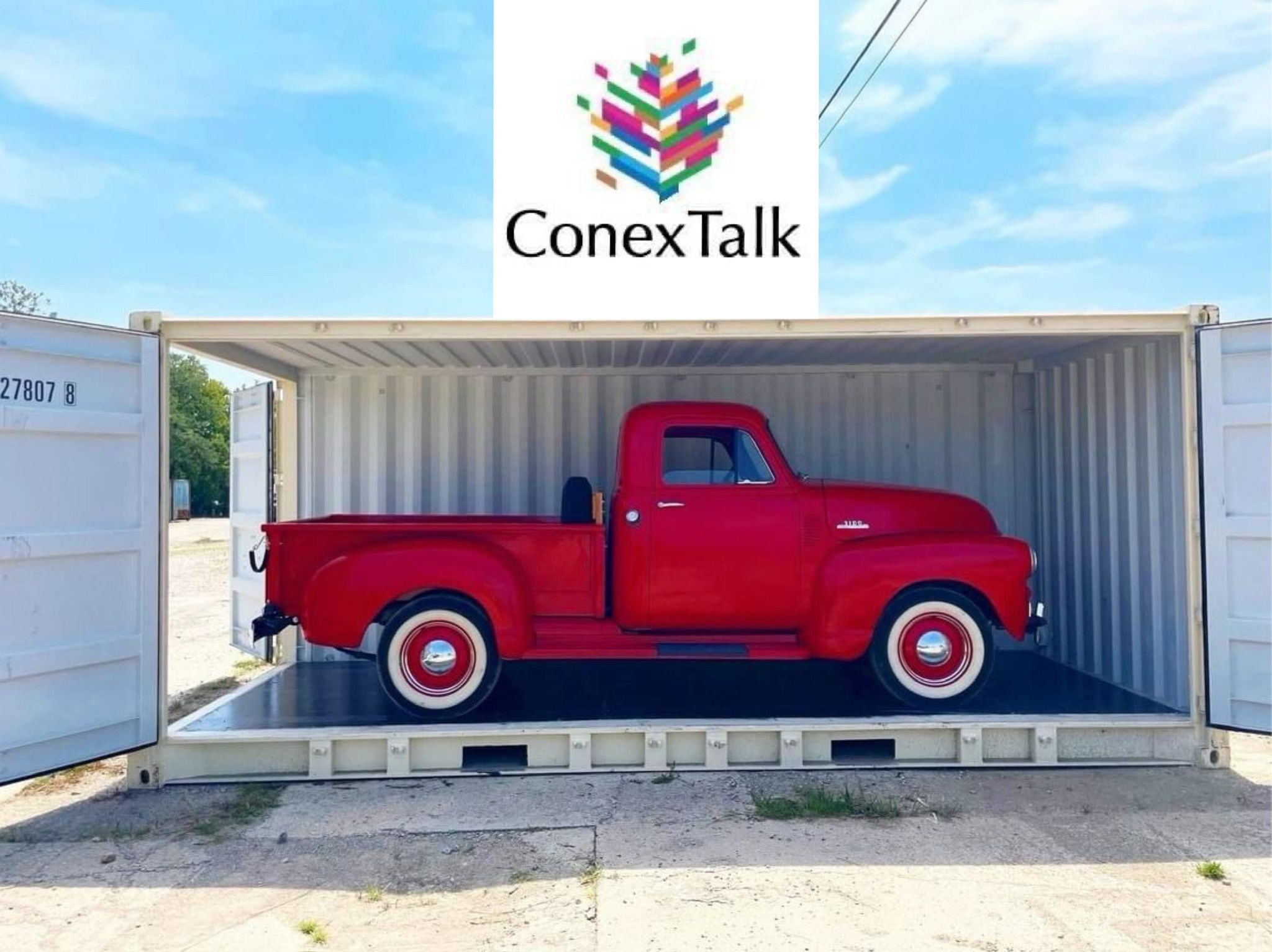 Open Side Shipping Container 20’ - Storage