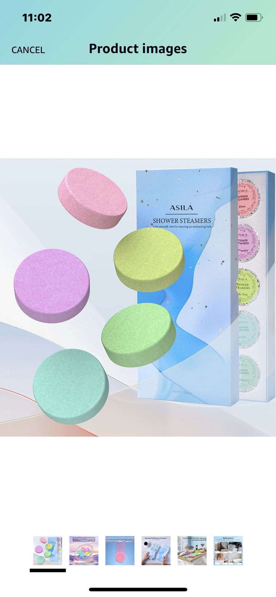 ASILA Shower Steamers Aromatherapy 10 Pack, Self Care Shower Bombs, 3X Fragrant & Long-Lasting in Shower, Essential Oil Home SPA Gifts for Women, Chri