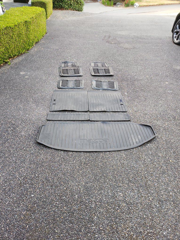 Mazda CX-9 All Weather Rubber Mats
