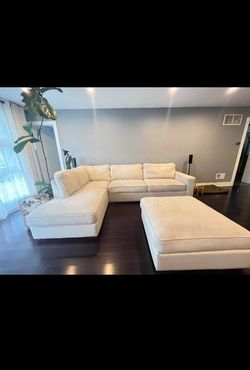 LARGE COSTCO SECTIONAL SOFA
