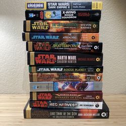 Star Wars Paperback Book Lot