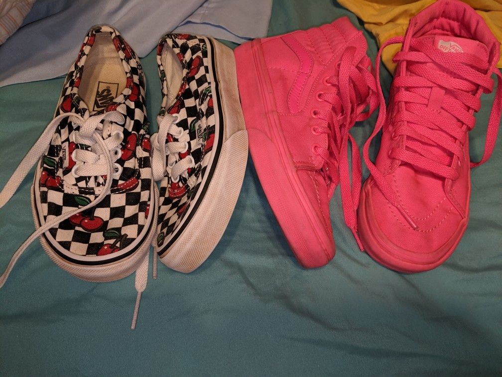 Size 1 youth vans