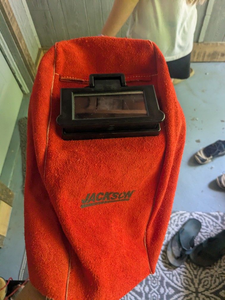 Leather Welding Hood