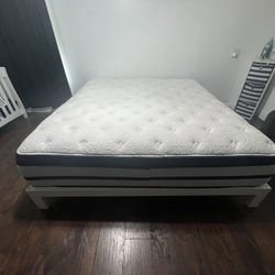 King Bed Frame And Mattress 