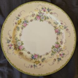 Decorative Flower Plate Made In Japan Meito China