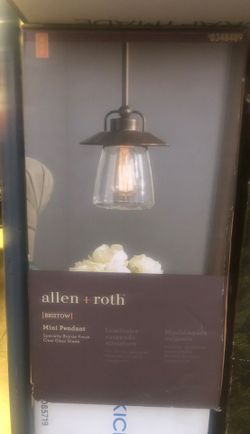 Allen Roth mini pendant light