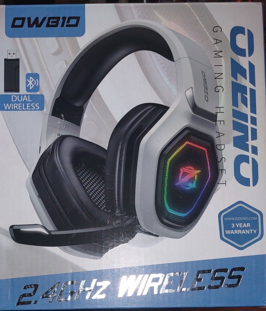 Gamers Microphone And Headset RGB