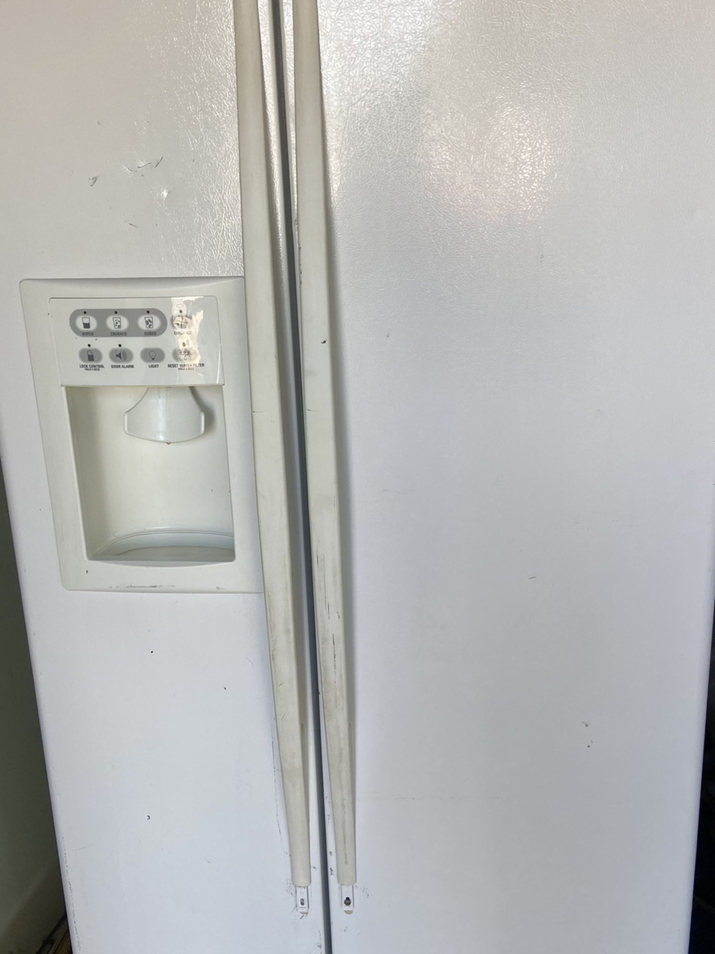 White Double Door Refrigerator