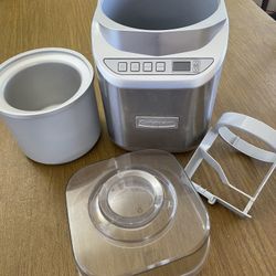 2-quart Ice Cream Machine With 2 Extra Freezer Bowls