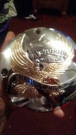 Live to ride, Ride to live Harley Davidson timer cover
