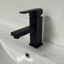 Bathroom Faucet Matte Black 