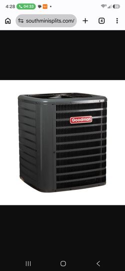 Goodman AC condenser unit for $2200.00 obo