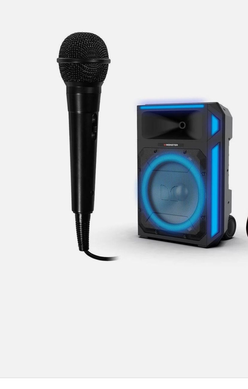 Monster Sistema de Altavoces Bluetooth PA Todo en uno X6