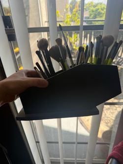 Brand New Boxed Coffin Makeup Brush Holder