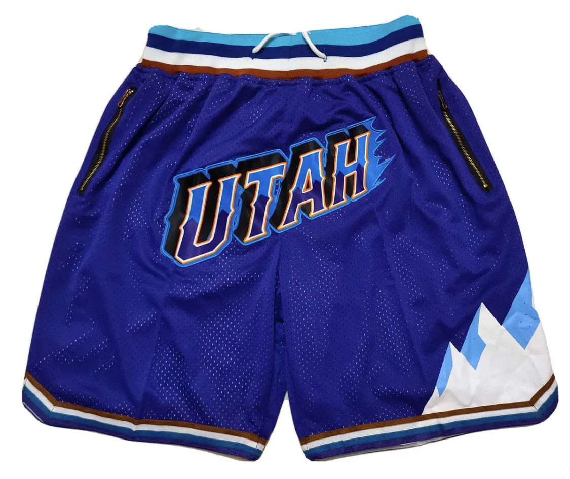 Mitchell & Ness Utah Jazz NBA Shorts for sale