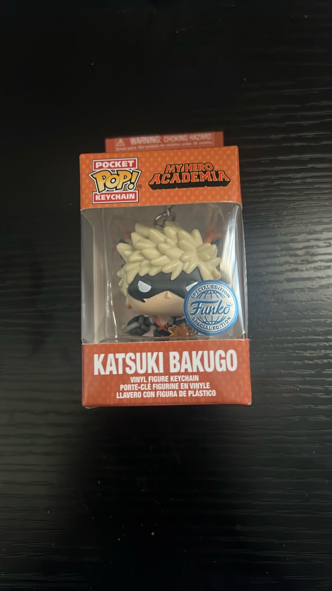 Bakugo Keychain Pop