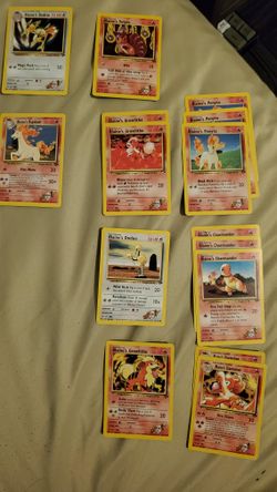 Blaine's Pokemon Cards - 2000