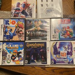 Nintendo Ds & 3ds (Games only)