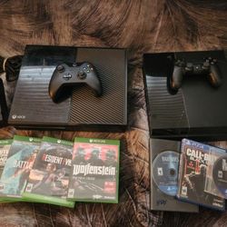 Xbox One 500Gb and Sony Ps4 500G. W Games and  Remote "All in Good Working Condition " Can Deliver Locally 