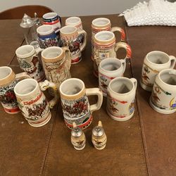 Budweiser Stein Collection 