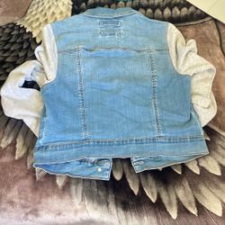 Hooded Denim Jacket