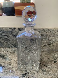 Rogaska crystal decanter