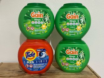 Gain o tide 42 pods cada uno a $10