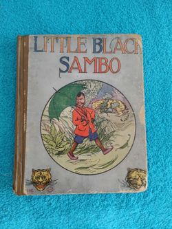 Vintage Little Black Sambo book