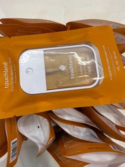 Touch land fall sanitizers