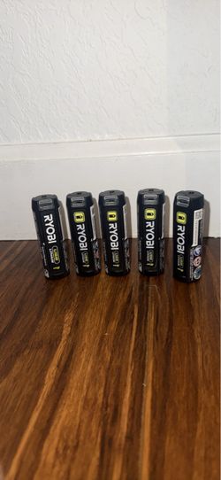 Ryobi USB Lithium Batteries – Lot of 5