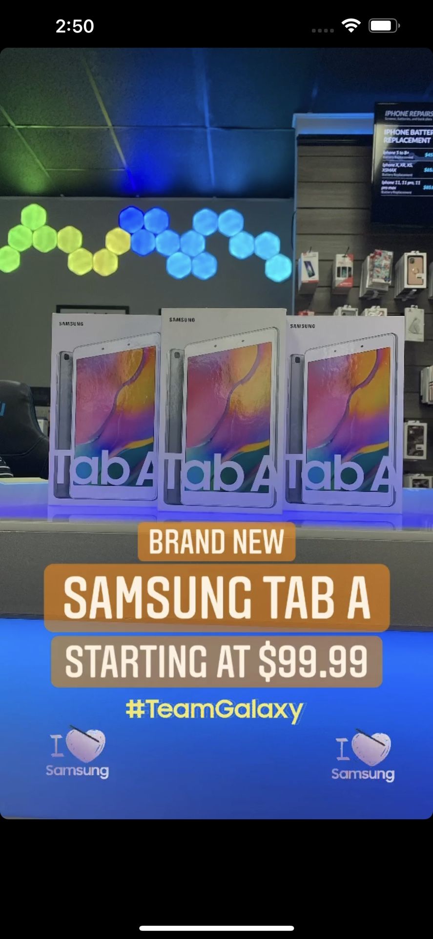 Samsung Galaxy Tab A 8” 32GB Silver