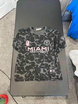 BAPE x Inter Miami CF Camo T-Shirt