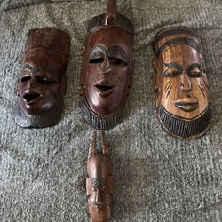 Tribal African Masks 