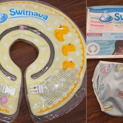 (New) Swimava Swim Diaper& Ring