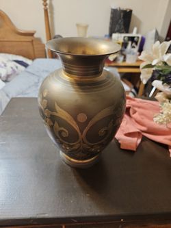 Quality  Solid Brass Vase