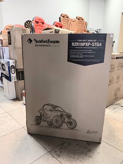 new: Rockford Fosgate Stage 4 Audio For 19-UP RZR XP & PRO Models